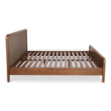 Rye Warm Brown Bed Beds LOOMLAN By Moe's Home