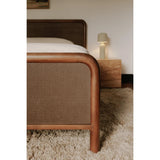 Rye Warm Brown Bed Beds LOOMLAN By Moe's Home