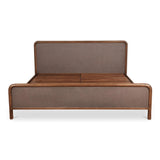 Rye Warm Brown Bed Beds LOOMLAN By Moe's Home