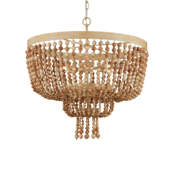 Sabia Chandelier Chandeliers LOOMLAN By Currey & Co