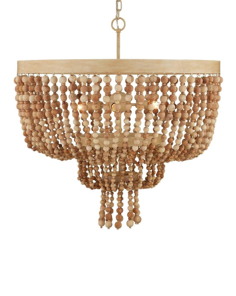 Sabia Chandelier Chandeliers LOOMLAN By Currey & Co