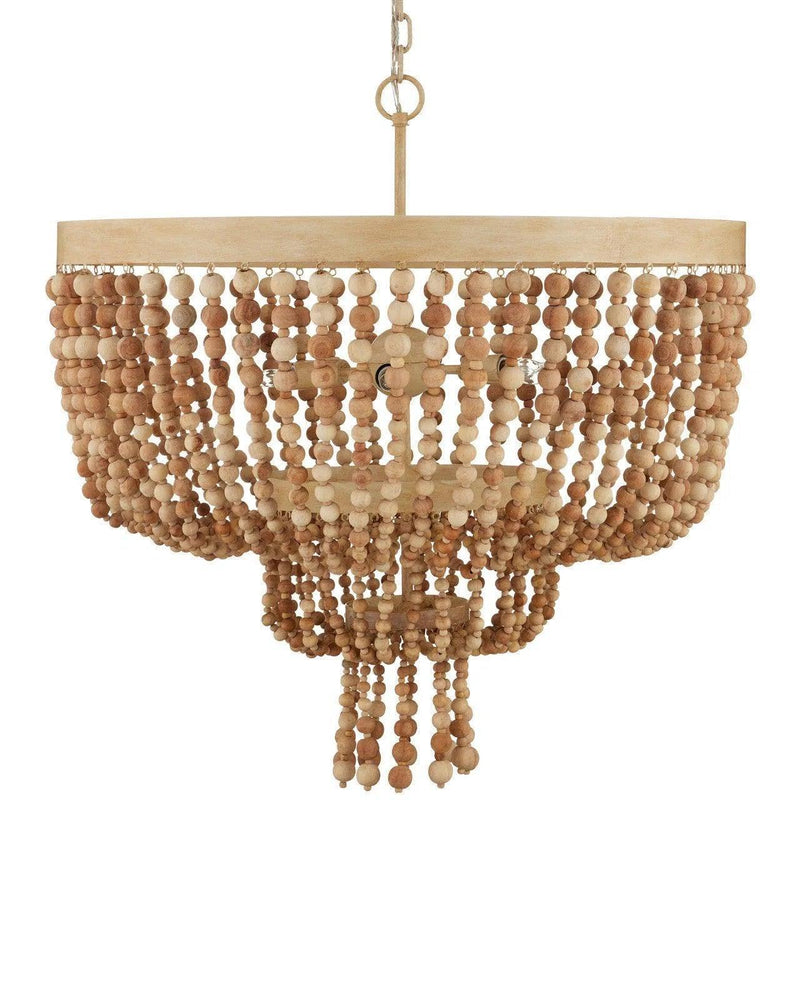 Sabia Chandelier Chandeliers LOOMLAN By Currey & Co