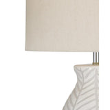 Sabrina Terracotta Cream Table Lamp Table Lamps LOOMLAN By Bassett Mirror