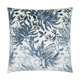 Sadah Royal Floral Blue Large Throw Pillow With Insert Throw Pillows LOOMLAN By D.V. Kap