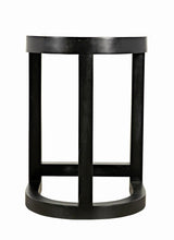 Saddle Wood Black Counter Stool Counter Stools LOOMLAN By Noir