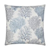 Safe Harbor Blue Throw Pillow With Insert Throw Pillows LOOMLAN By D.V. Kap