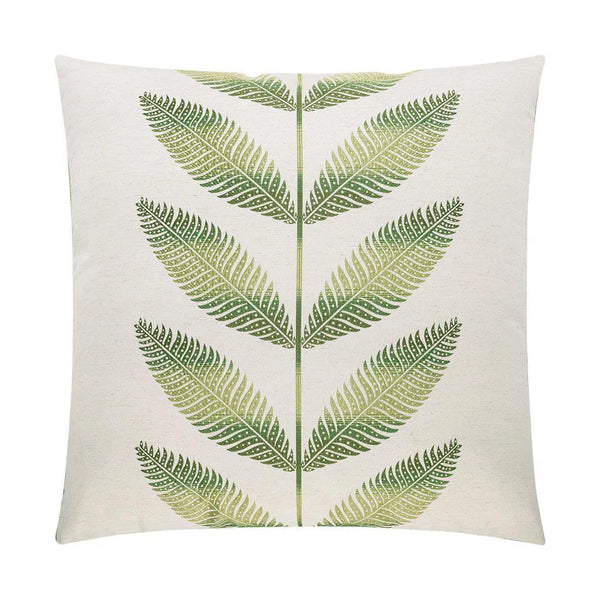 Sago Green Throw Pillow With Insert Throw Pillows LOOMLAN By D.V. Kap