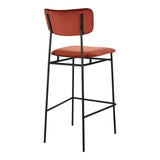 Sailor Modern Amber BarStool Bar Stools LOOMLAN By Moe's Home