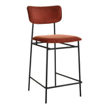 Sailor Wood and Iron Counter Stool Counter Stools LOOMLAN By Moe's Home