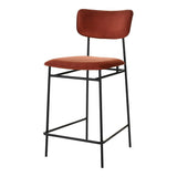 Sailor Wood and Iron Counter Stool Counter Stools LOOMLAN By Moe's Home