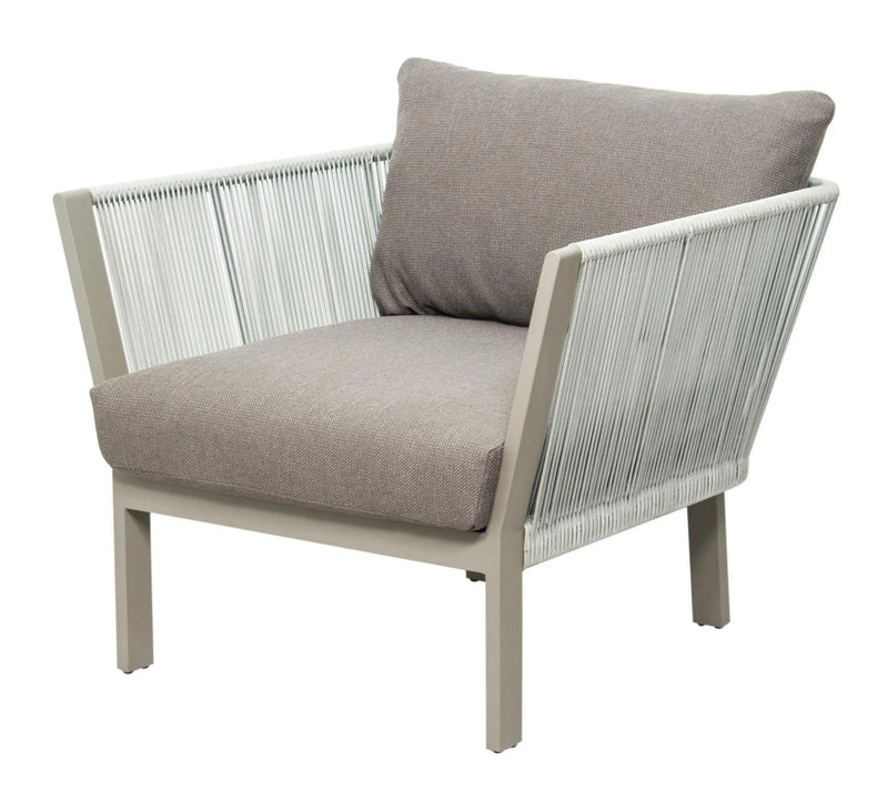 Saint Helena 3 Piece Lounge Set - Light Gray Outdoor Outdoor Lounge Sets LOOMLAN By Seasonal Living