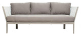 Saint Helena 3 Seat Sofa - Light Gray Outdoor Outdoor Sofas & Loveseats LOOMLAN By Seasonal Living