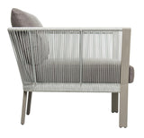 Saint Helena Lounge Chair - Light Gray Outdoor Outdoor Lounge Chairs LOOMLAN By Seasonal Living