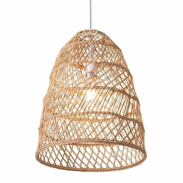 Saints Ceiling Lamp Natural Pendants LOOMLAN By Zuo Modern