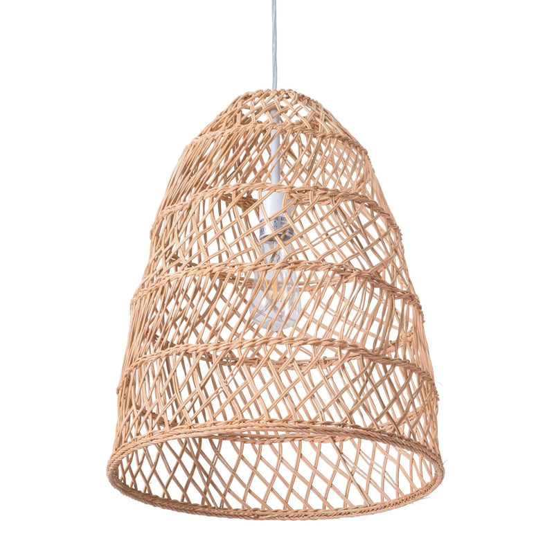 Saints Ceiling Lamp Natural Pendants LOOMLAN By Zuo Modern