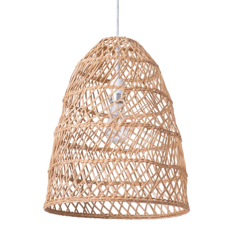 Saints Ceiling Lamp Natural Pendants LOOMLAN By Zuo Modern