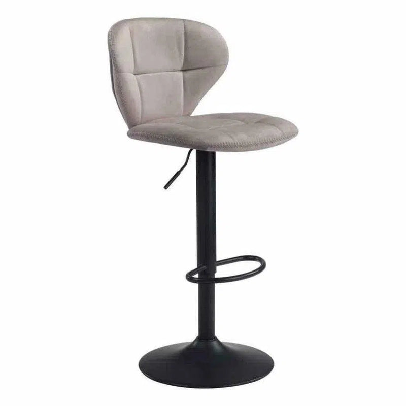 Salem Bar Chair Gray Bar Stools LOOMLAN By Zuo Modern