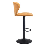 Salem Bar Chair Yellow Bar Stools LOOMLAN By Zuo Modern