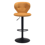 Salem Bar Chair Yellow Bar Stools LOOMLAN By Zuo Modern