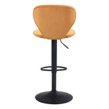 Salem Bar Chair Yellow Bar Stools LOOMLAN By Zuo Modern