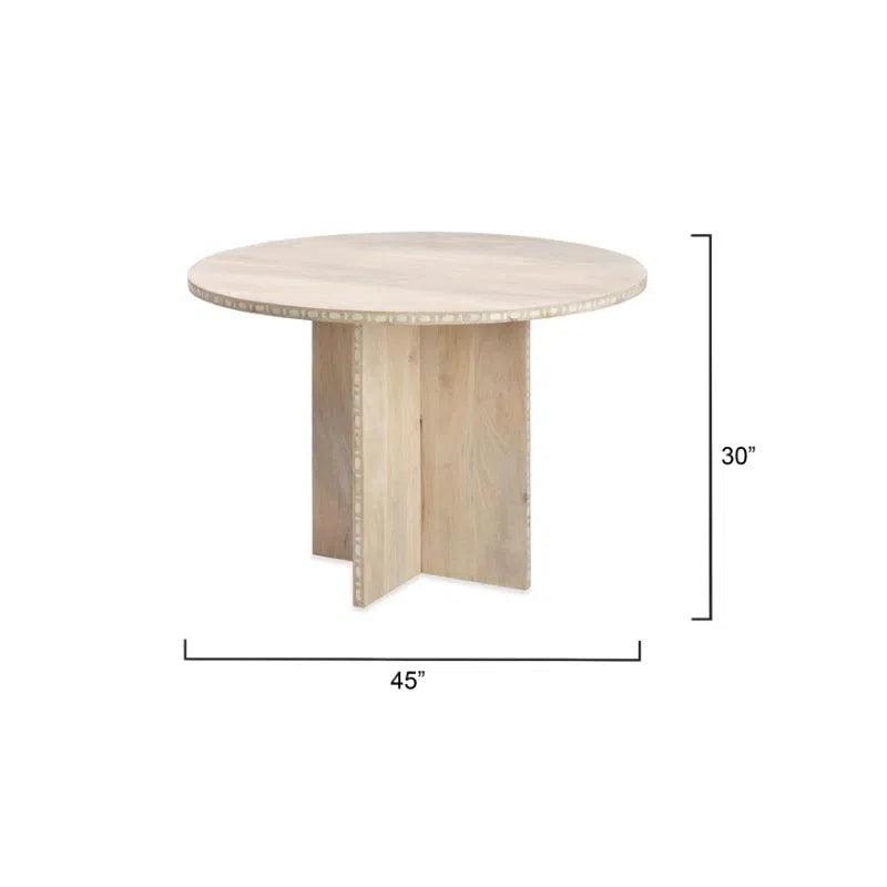 Sama Round Bistro Dining Table Dining Tables LOOMLAN By Jamie Young