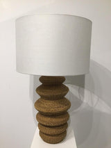 Sandy Jute Rope Brown Table Lamp Table Lamps LOOMLAN By Bassett Mirror