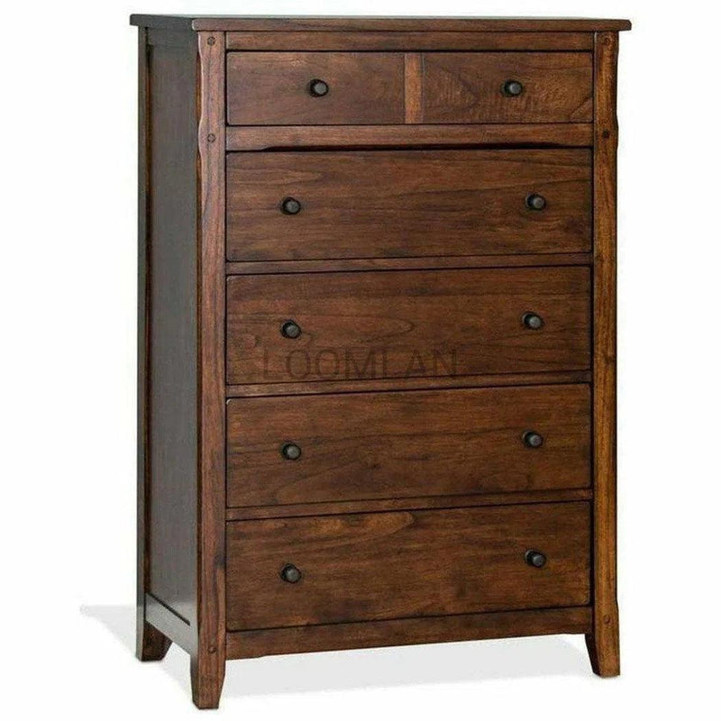 Santa Fe Accent Cabinet Chest for Bedroom Petite Chest Chests LOOMLAN By Sunny D