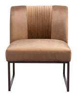 Sante Fe Accent Chair Brown Club Chairs LOOMLAN By Zuo Modern