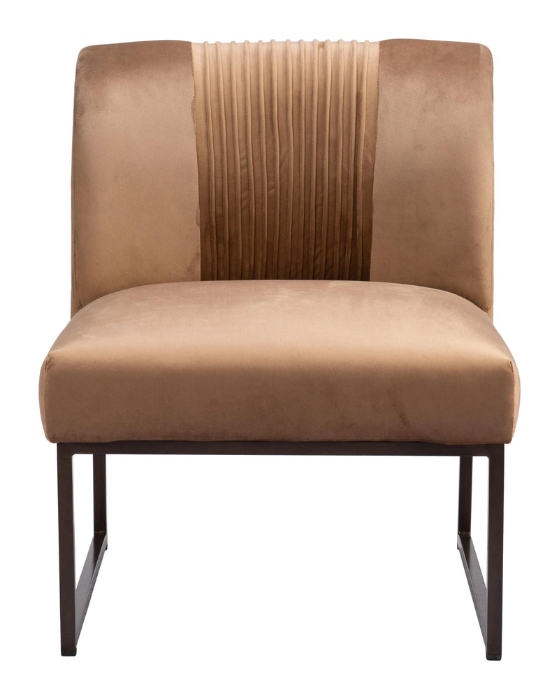 Sante Fe Accent Chair Brown Club Chairs LOOMLAN By Zuo Modern