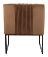 Sante Fe Accent Chair Brown Club Chairs LOOMLAN By Zuo Modern