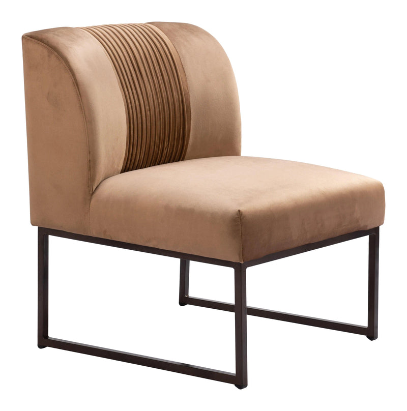 Sante Fe Accent Chair Brown Club Chairs LOOMLAN By Zuo Modern