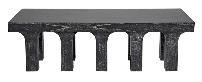 Santos Coffee Table, Cinder Black Coffee Tables LOOMLAN By Noir