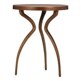 Sarp Aluminum Round End Table