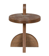 Saturn Side Table, Dark Walnut Side Tables LOOMLAN By Noir