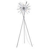 Savoy Floor Lamp Chrome Floor Lamps LOOMLAN By Zuo Modern