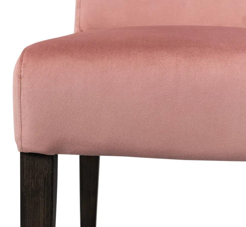 Sawyer Pink Dining Chairs Set of 2 Dining Chairs LOOMLAN By Sarreid