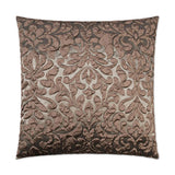 Scala Mink Brown Throw Pillow With Insert Throw Pillows LOOMLAN By D.V. Kap