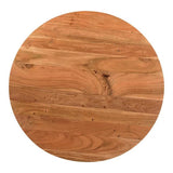 Scandinavian Natural Wood Round Coffee Table Bradbury Coffee Tables LOOMLAN By Moe's Home