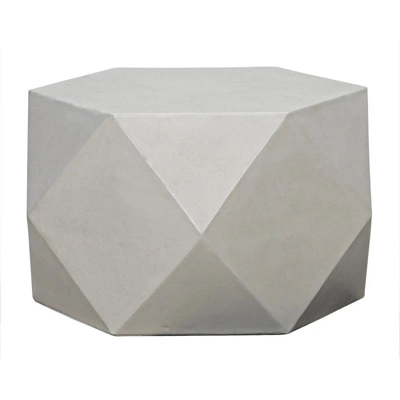 Scarpa Fiber Cement Geometric Side Table Side Tables LOOMLAN By Noir