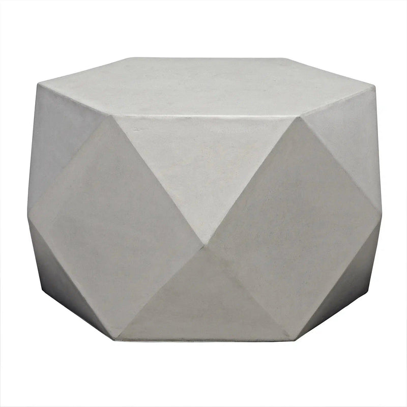 Scarpa Fiber Cement Geometric Side Table Side Tables LOOMLAN By Noir