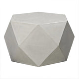 Scarpa Fiber Cement Geometric Side Table Side Tables LOOMLAN By Noir