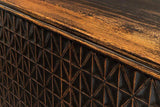 Scrubboard Front Sideboard Ebony Sideboards LOOMLAN By Sarreid