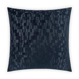 Sector Navy Blue Throw Pillow With Insert Throw Pillows LOOMLAN By D.V. Kap