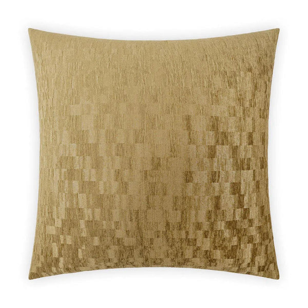 Sector Wheat Brown Throw Pillow With Insert Throw Pillows LOOMLAN By D.V. Kap