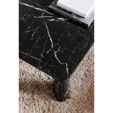 Segment Marble Rectangular Coffee Table Coffee Tables LOOMLAN By Moe's Home