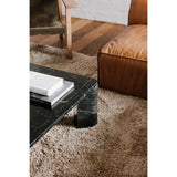 Segment Marble Rectangular Coffee Table Coffee Tables LOOMLAN By Moe's Home