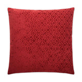 Seneca Berry Red Throw Pillow With Insert Throw Pillows LOOMLAN By D.V. Kap