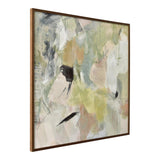 Serendipity Multicolor Canvas and Wood Framed Painting Artwork LOOMLAN By Moe's Home