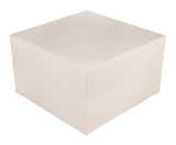 Serenity Textured Square Table 24" - White Outdoor Accent Table Outdoor Side Tables LOOMLAN By Seasonal Living