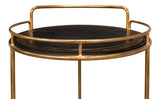 Server Round Side Table Side Tables LOOMLAN By Sarreid